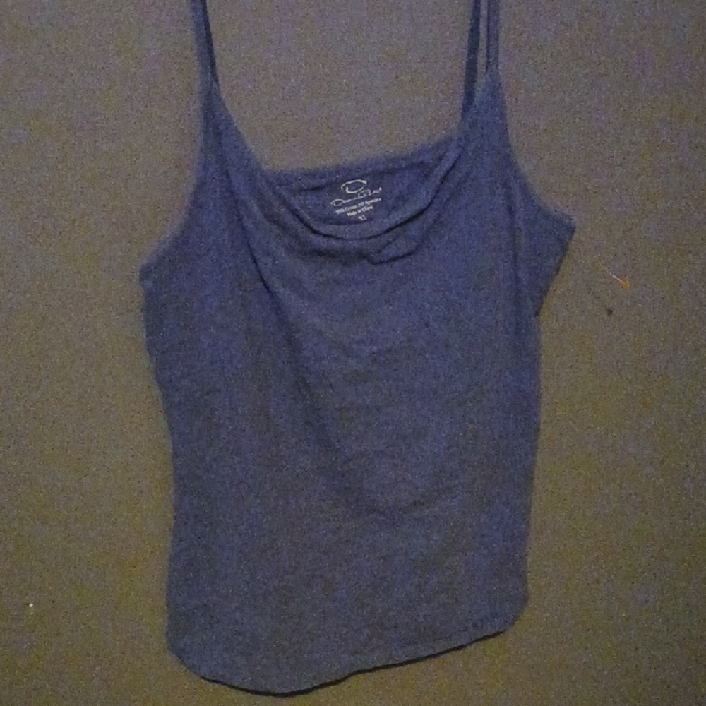 Women's Purple Camisole W/ Built In Bra
